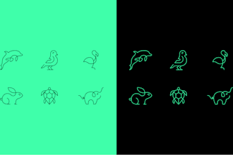 design an amazing, custom line art icon set