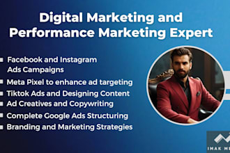 be your expert media buyer for facebook, google and tiktok ads