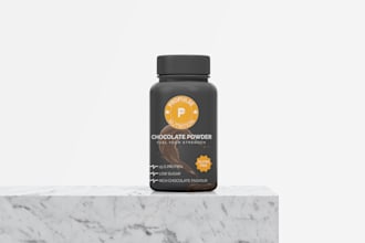 design bottle label and packaging for supplement and product