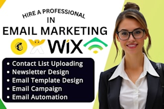 design klaviyo mailchimp email templates newsletter wix campaign email marketing