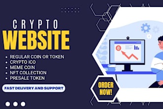 create crypto, token website, meme coin, pepecoin website