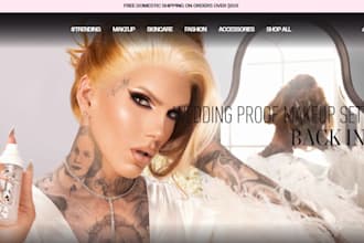create shopify website redesign shopify landing page shopify dropshipping store