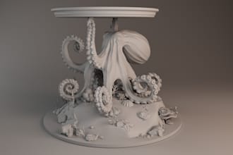 do 3d modeling and sculpting in maya and zbrush