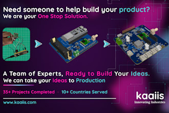 develop embedded hardware and firmware