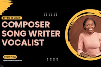 be your female pop soul folk songwriter and vocalist