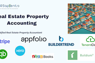 do the accounting of real estate property management