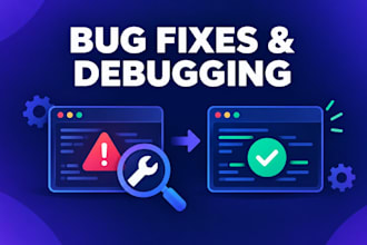 fix bugs and errors in your website or web app