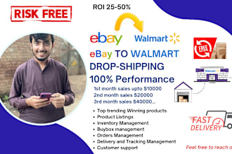 be your ebay to walmart dropshipping 2 step wfs VA