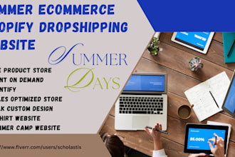 boost shopify store SEO growth summer collection  summer pool party flyer