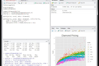 do statistical data analysis in r studio