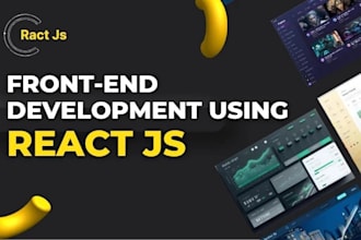frontend and backend development reactjs, nextjs and nodejs
