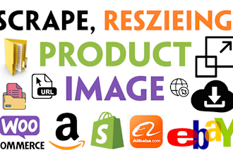 scrape download resize product images for ecommerce store