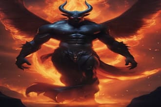 summon dark ifrit djinn spirit companion, wish wealth binding powerful magic
