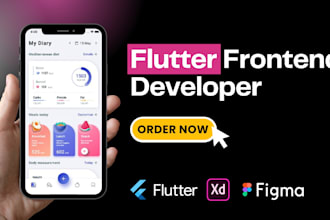 be your flutter frontend developer using UI UX designs, figma to flutter