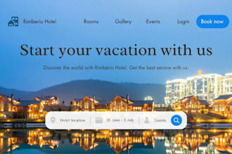 build vaction rental, airbnb website, short term rental, hotel booking
