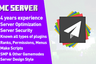 setup minecraft server for you