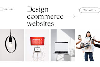 design a modern and responsive ecommerce wordpress website