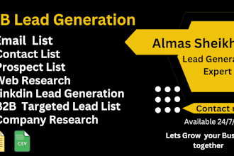 high quality lead generation expert boosts
