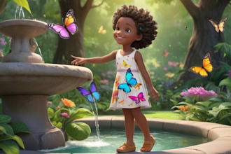 design 3d children book illustration, christian book illustration