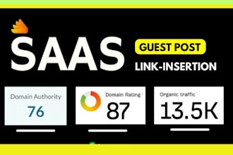 do saas guest post and saas link insertion on DR 93 websites
