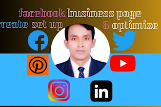crteate an SEO friendly facebook business page and set up