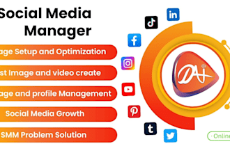 be social media manager for your brand growth