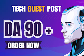 do tech guest post with write and publish article on high da 90 tech blog