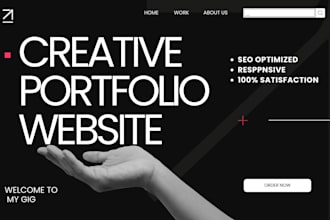 develop a wordpress portfolio website or personal website