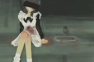 draw art in anime and manga style