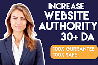 increase domain authority da with authority backlinks
