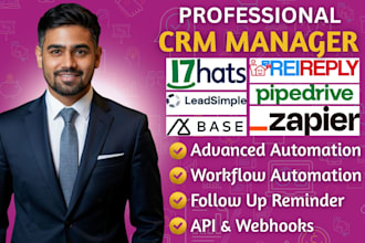 17hats rei reply leadsimple investorbase pipedrive automation circle integration