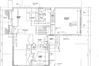 be your city permit architect deck mep adu site plan floor plan permit autocad