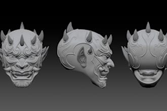printable helmet, sculpt 3d mask cosplay, custom 3d model helmet, 3d printing