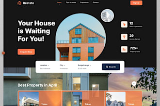 design mortgage insurance landing page mortgage loan website
