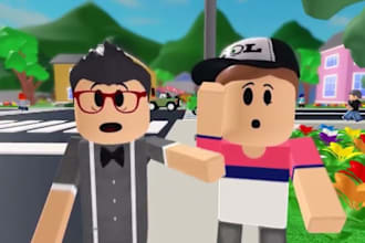 roblox thumbnails, icon, gfx that are creative and unique