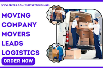 moving leads moving company relocation transportation logistics dispatch leads