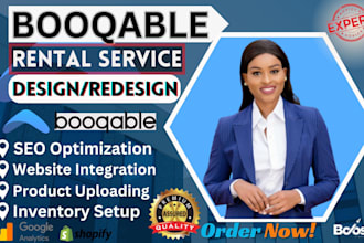 do booqable website design,redesign booqable website, online rentals booking,SEO