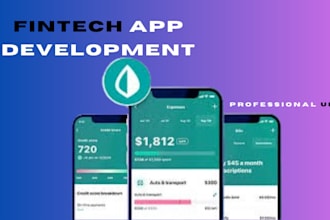 develop fintech app, crypto app, payment app, loan, wallet app, uiux, p2p app