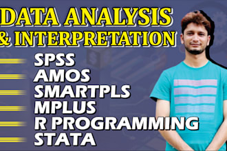do quality data analysis with spss, amos, smartpls, or r