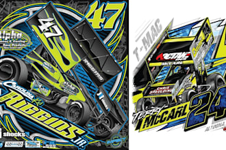 do custom drag racing tshirt design