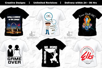design a creative t shirt