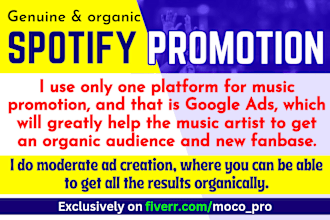 create ads to promote your spotify music