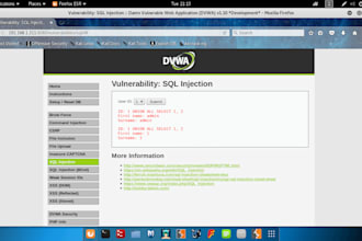 do sql injection services on your website security
