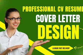 make update  professional uk usa ats cv resume maker rewrite cover letter design