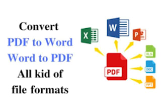 convert scanned or noneditable files to editable files