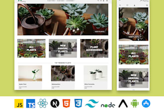 build a custom ecommerce website for plant nursery and garden businesses