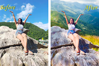 do change from image background remove and clipping path,hair mask in photoshop