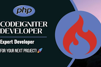 work as php codeigniter developer