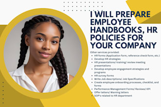 do employee handbook, policy training manual, for specific USA states
