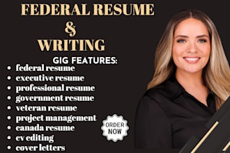 write your professional federal resume for usajobs that land interview
